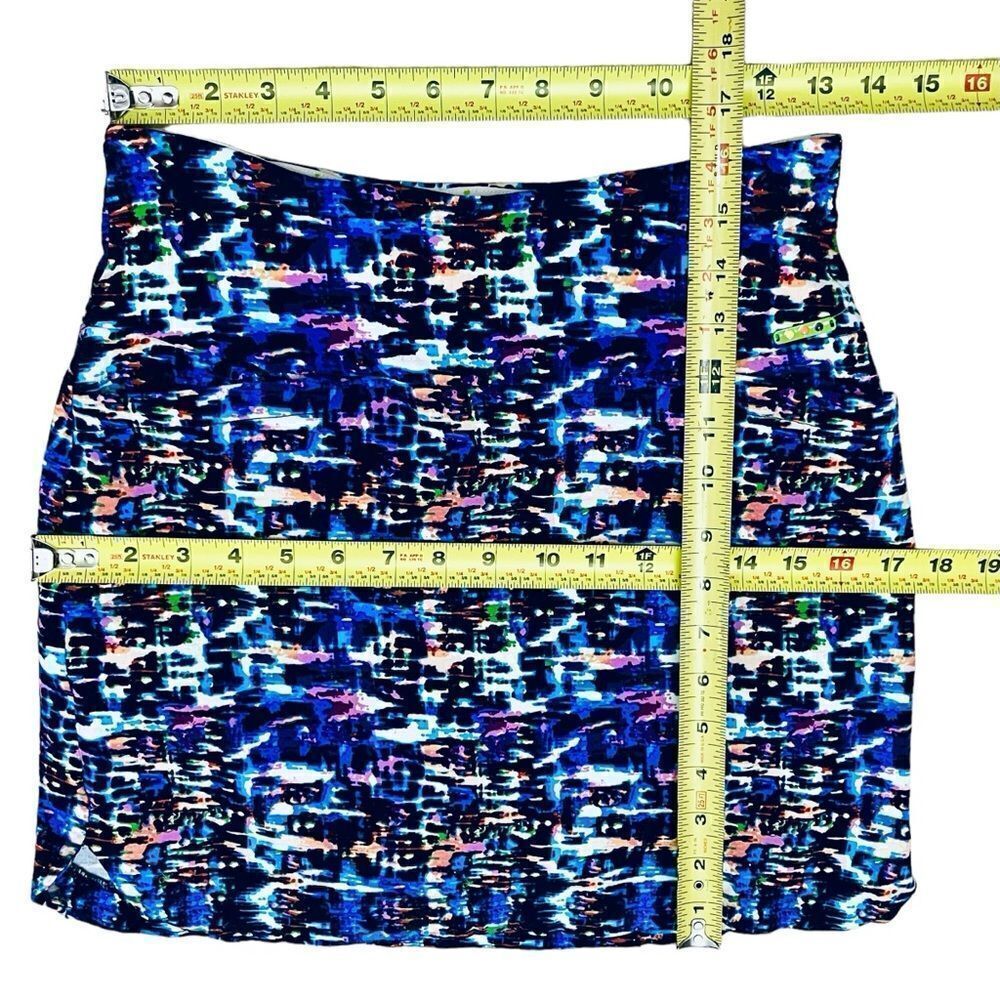 Swing Control The Master Tummy Control Golf Skirt Skort Abstract Pull On 4 NWOT - Picture 7 of 11